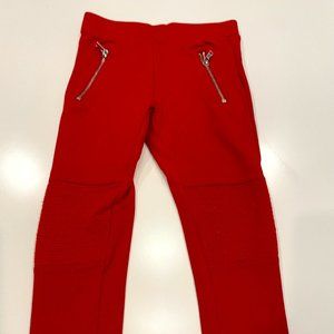 Zara Girls Moto Leggings